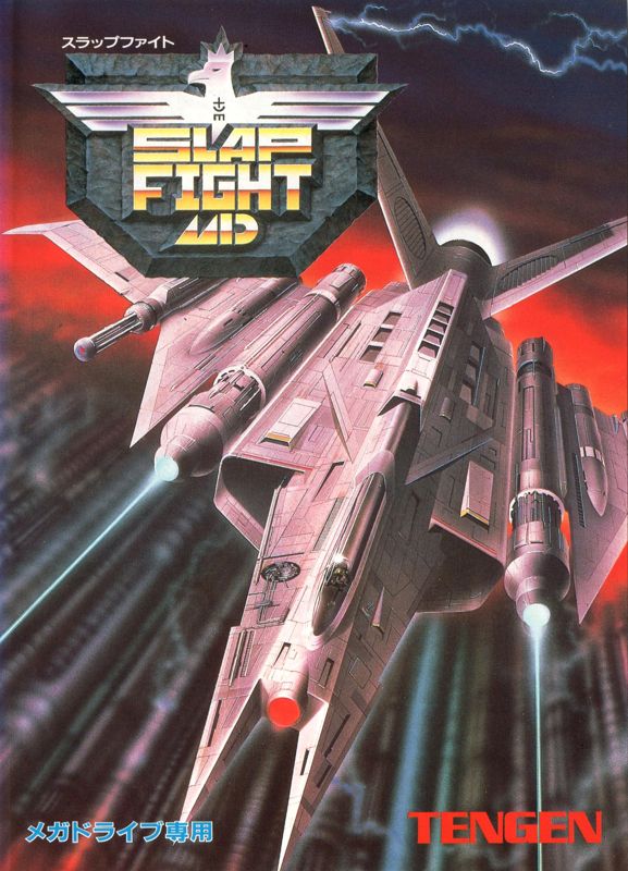 Slap Fight MD box art for Sega Mega Drive